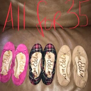***All for $35***Sam Edelman flats. Size 8.